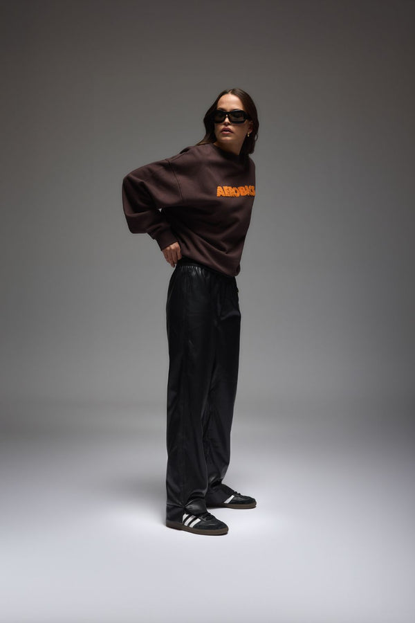 Aerobics Sweatshirt Espresso