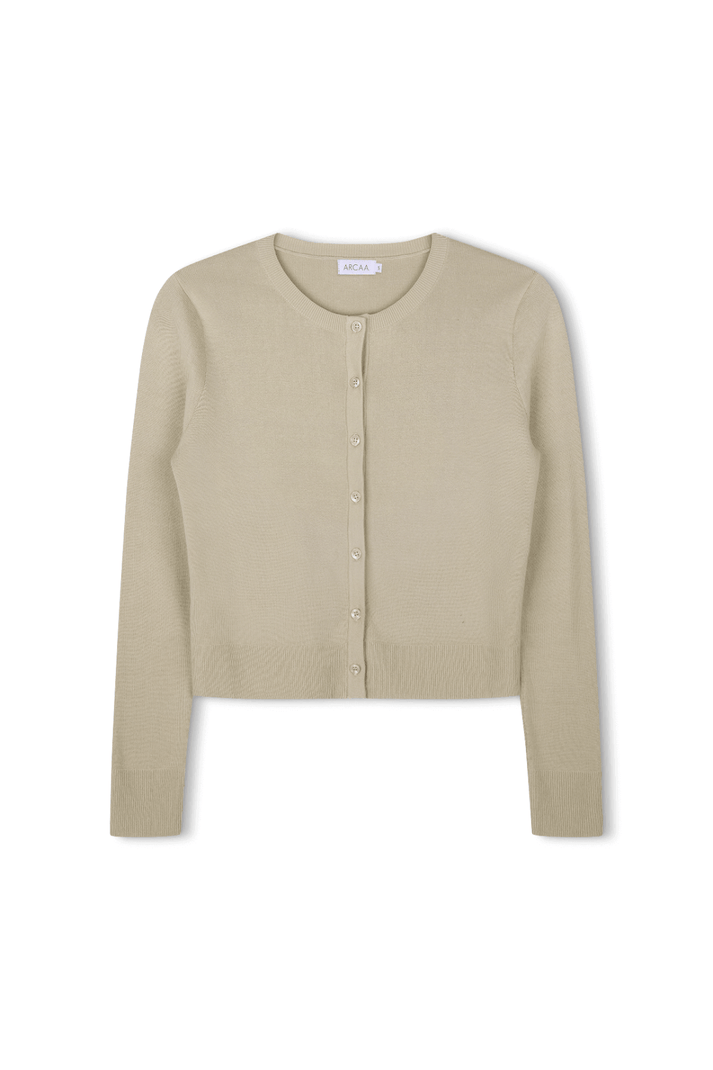 Flynn Cardigan - Taupe