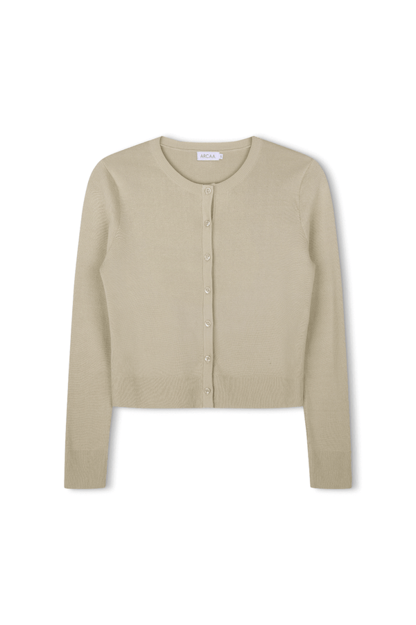 Flynn Cardigan - Taupe