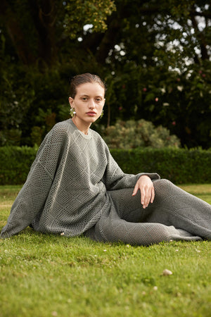 Ezra Pant - Dark Grey Marle