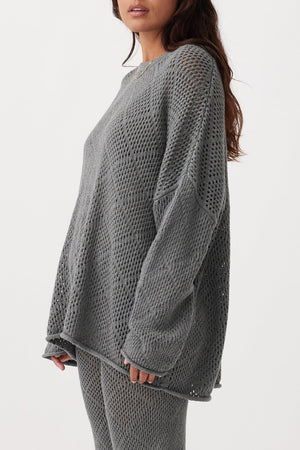 Ezra Pant - Dark Grey Marle