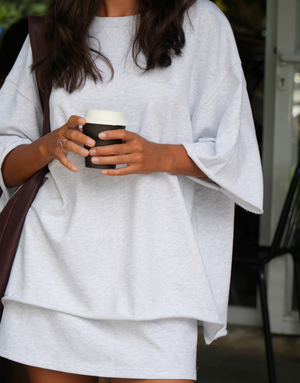 The Mason Tee - Grey Marle