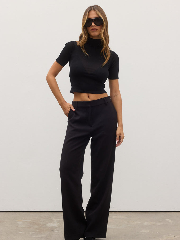 SHAY TOP - BLACK