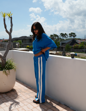 The Marley Pant - Azure Blue