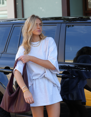 The Mason Tee - Grey Marle