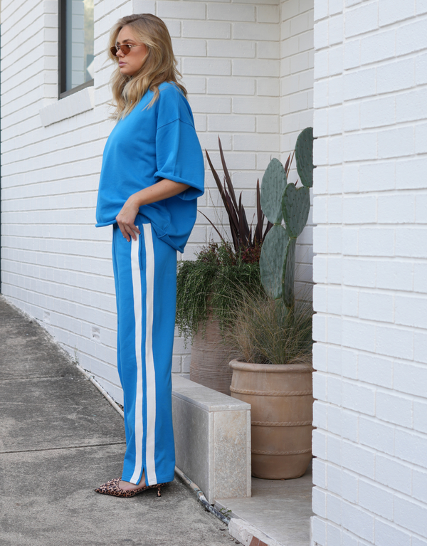 The Marley Pant - Azure Blue