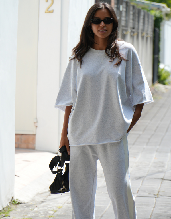 The Marley Pant - Grey Marle