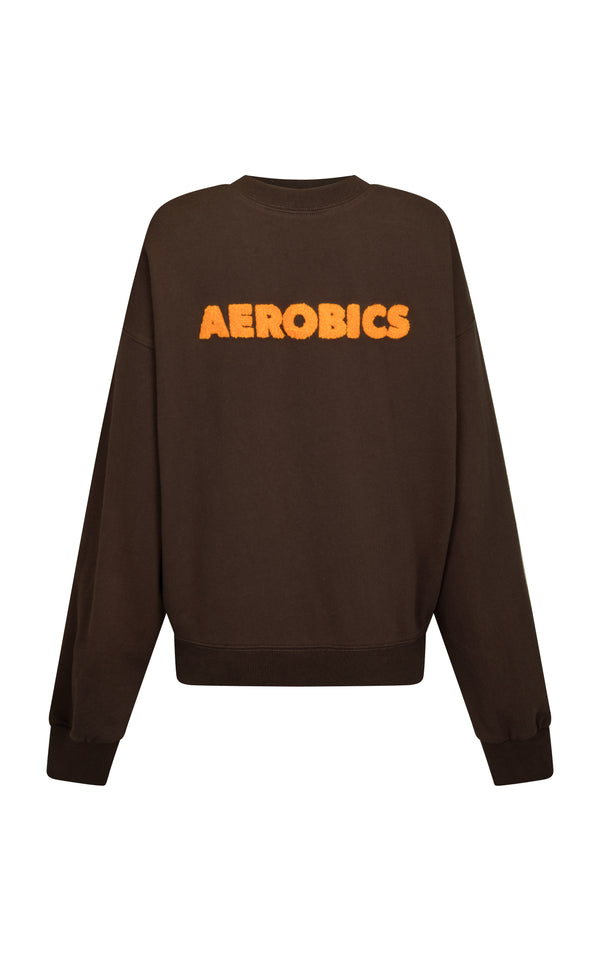 Aerobics Sweatshirt Espresso