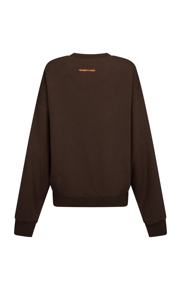 Aerobics Sweatshirt Espresso