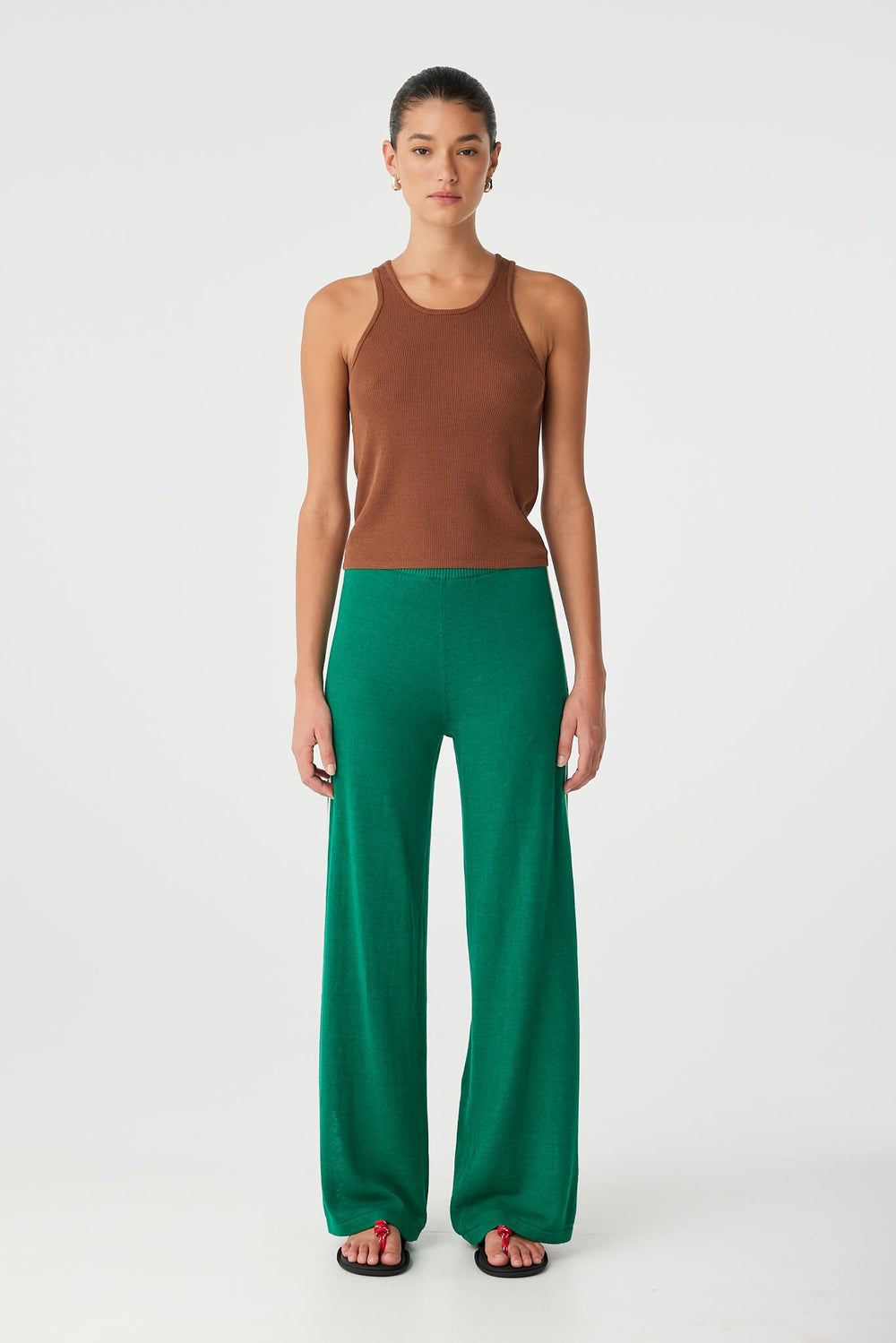 Pippa Pant - Palm Green