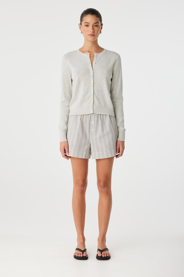 Flynn Cardigan - Grey Marle