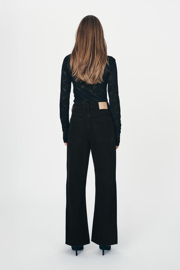 Molly Classic Jeans-Noir