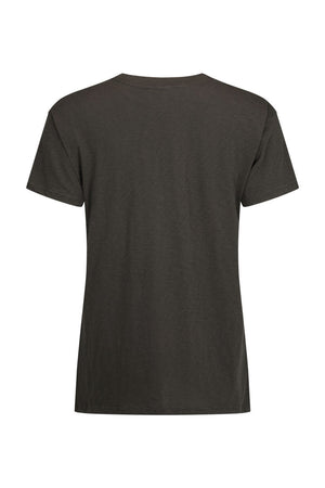 Elysian Biker Tee - Charcoal