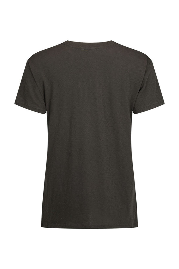 Elysian Biker Tee - Charcoal