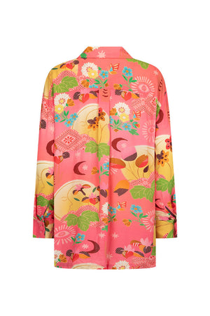 Libertine Shirt Dress - Cayenne