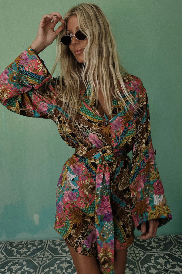 Lovers and Dreamers Blazer Dress - Cosmos Pink