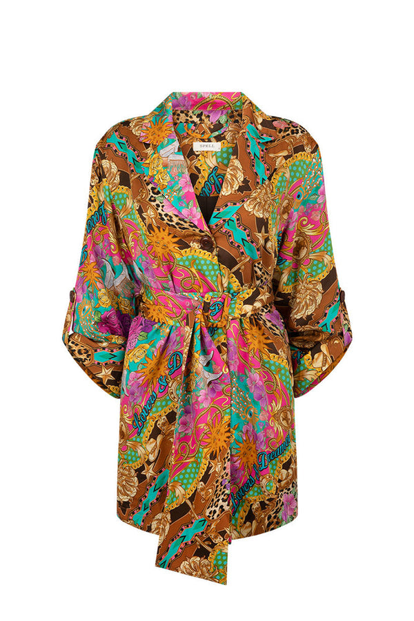 Lovers and Dreamers Blazer Dress - Cosmos Pink