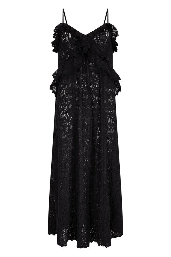Lux Lisbon Lace Strappy Maxi Dress