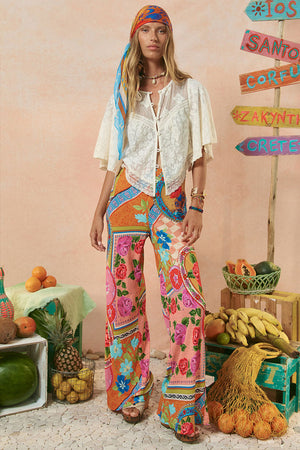 Aphrodite Bias Pants - Rose