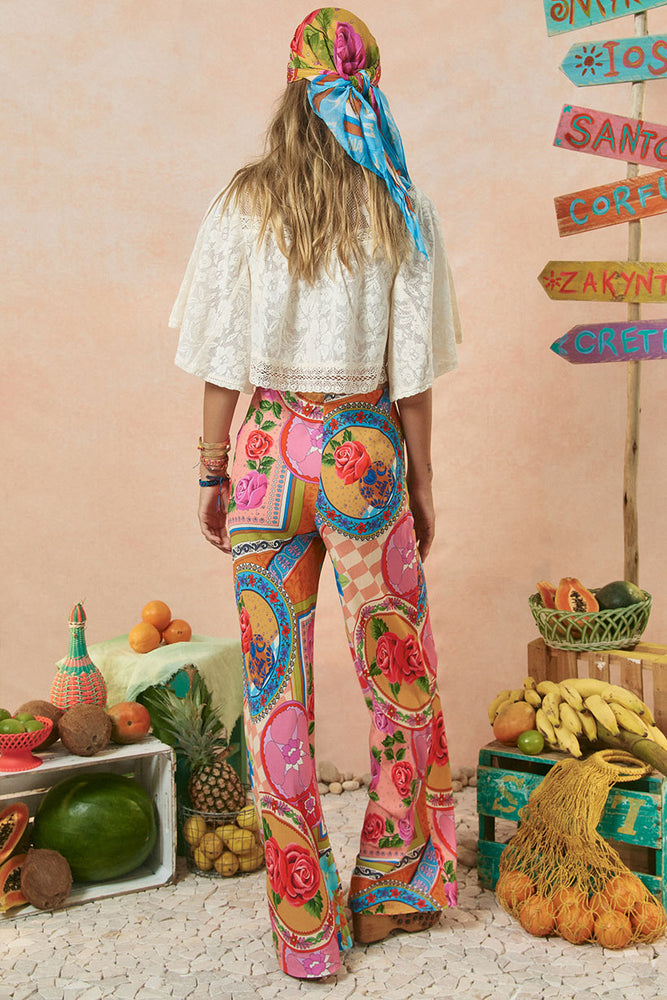 Aphrodite Bias Pants - Rose