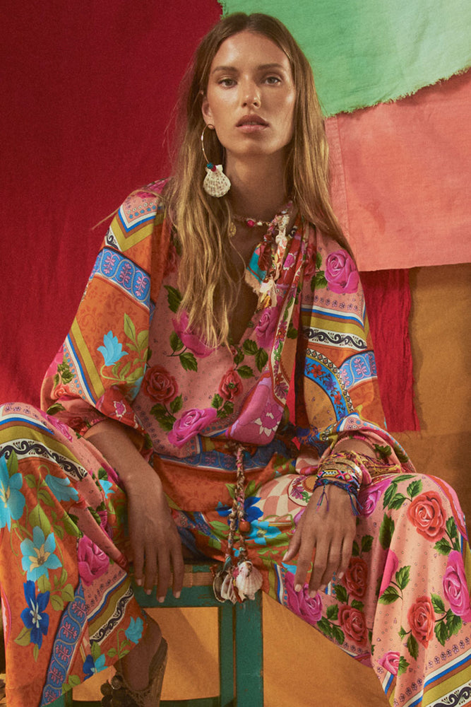 Aphrodite Blouse - Rose