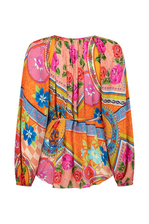 Aphrodite Blouse - Rose