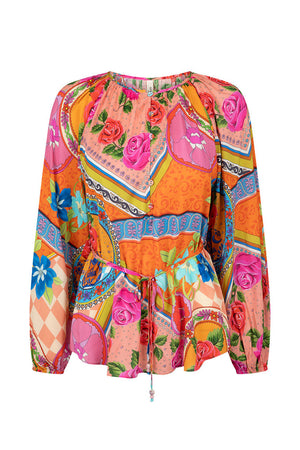 Aphrodite Blouse - Rose