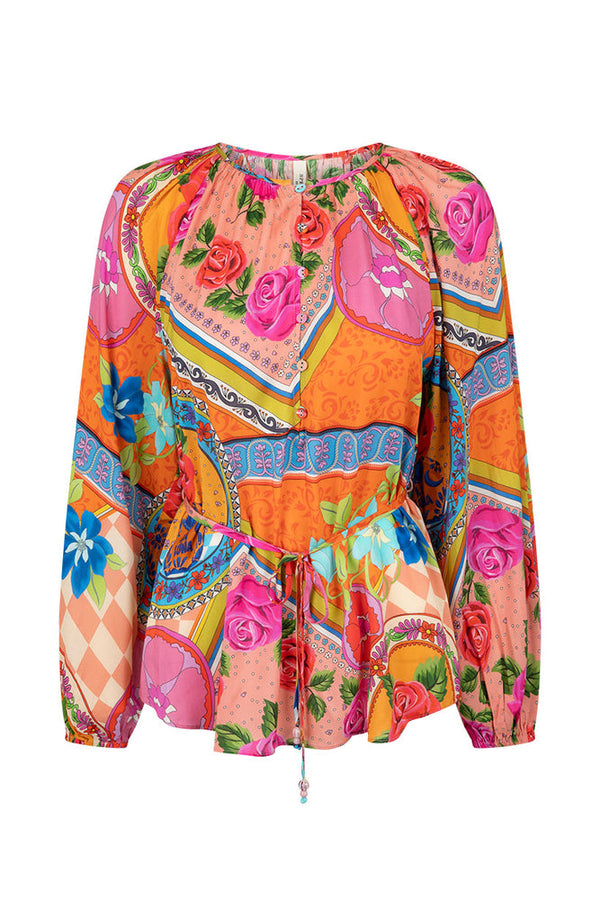 Aphrodite Blouse - Rose