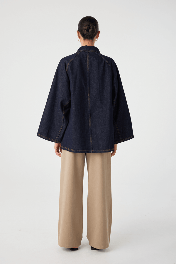 Alma Jacket - Denim - Indigo