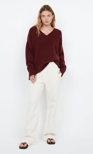 CAMPBELL V NECK JUMPER
