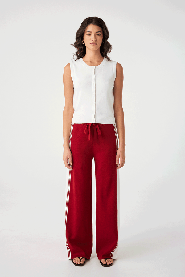 Finley Button Up Vest - Cream