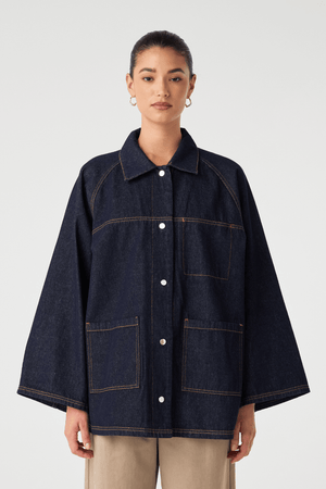 Alma Jacket - Denim - Indigo