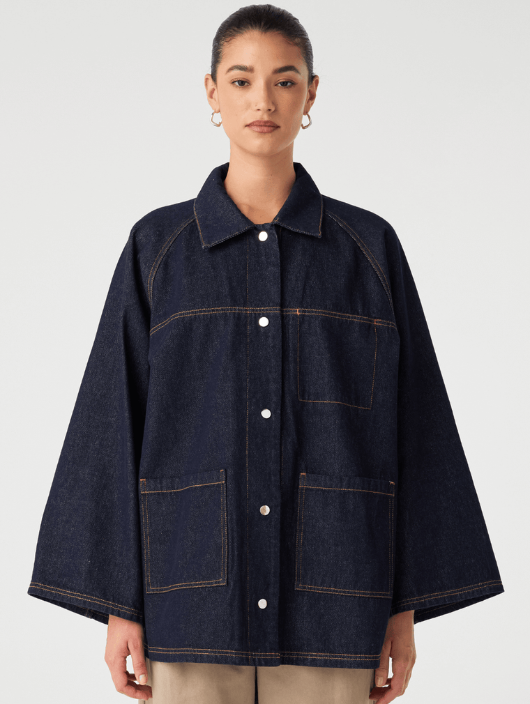 Alma Jacket - Denim - Indigo