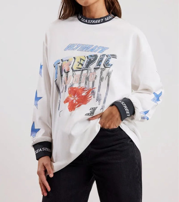Tropic Moto Long Sleeve Tee