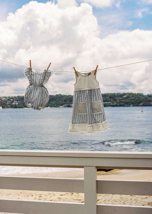 Daisy Romper - Bluebell