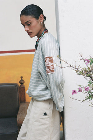 Smoke Stripe Med Jumper