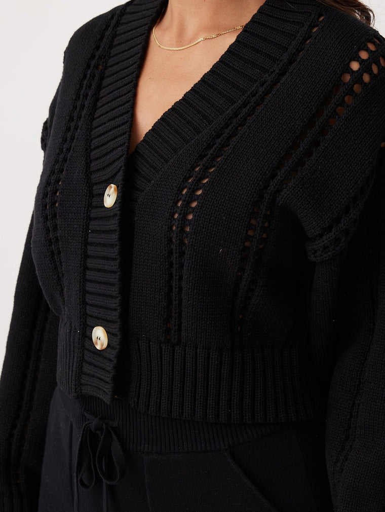 Kora Cardigan - Black