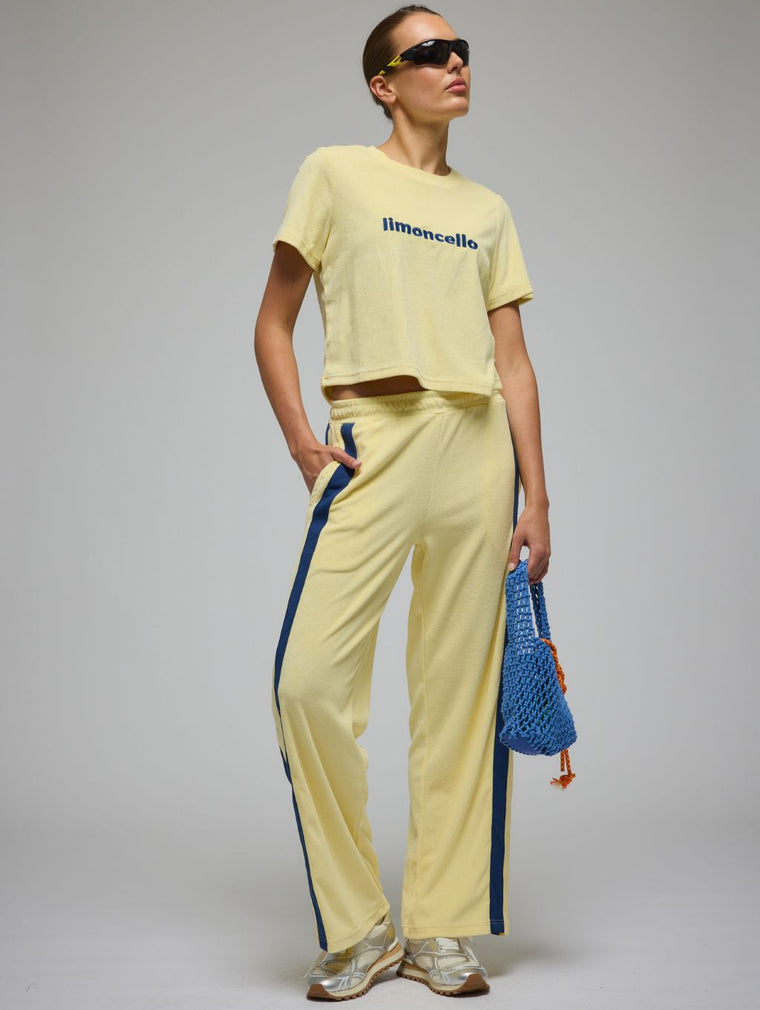 Limoncello Terry Tee Lemon Cream