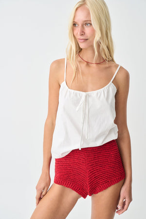 Holiday Top - White
