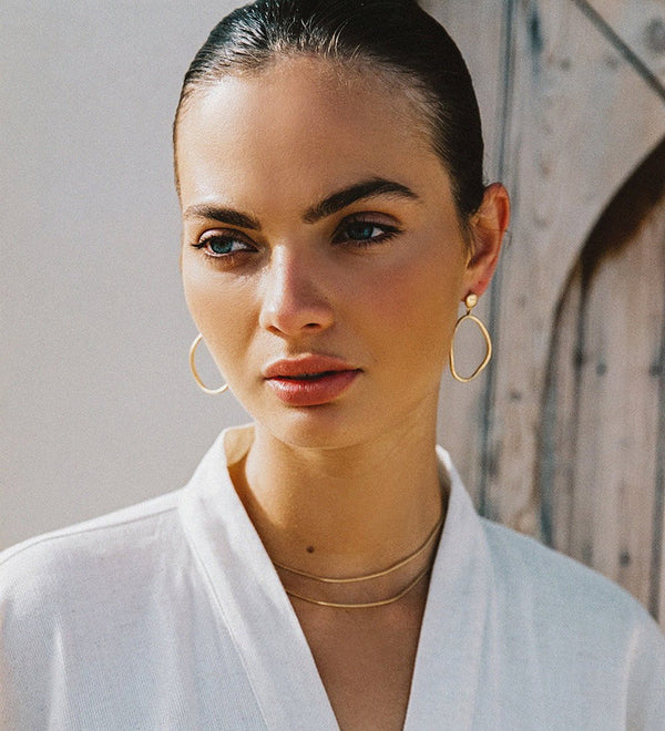 Golden Light Earrings - Gold