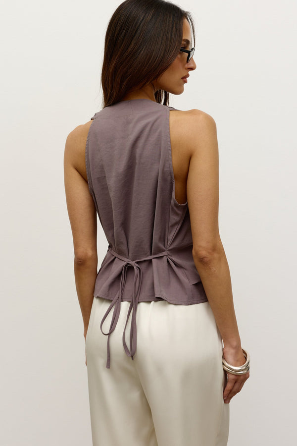Emmeline Top Gunmetal