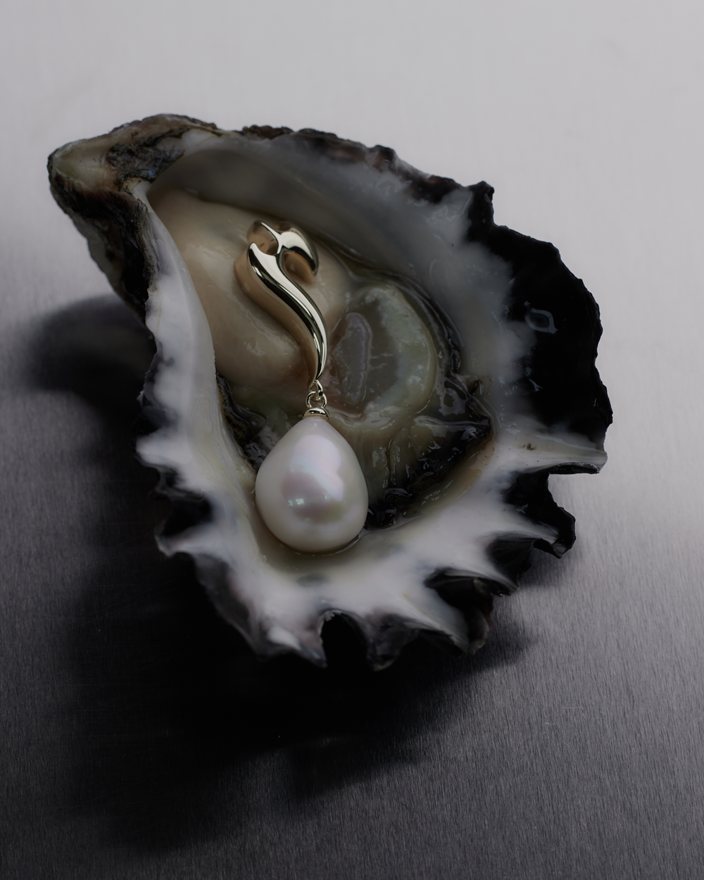 Molten Pearl Earrings