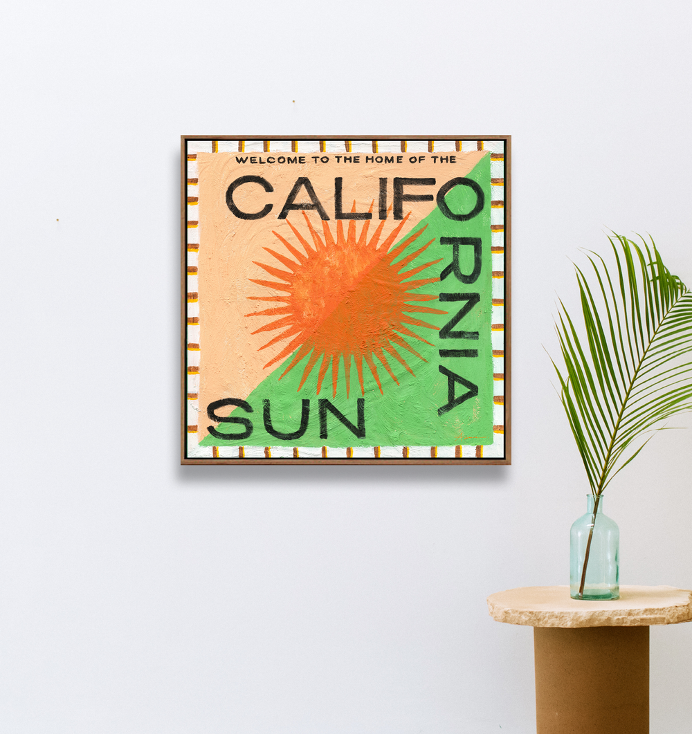 The California Sun Limited Edition Framed Print