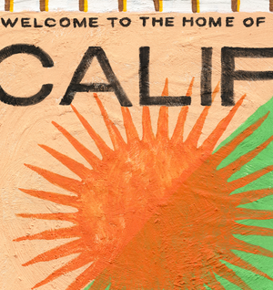 The California Sun Limited Edition Framed Print