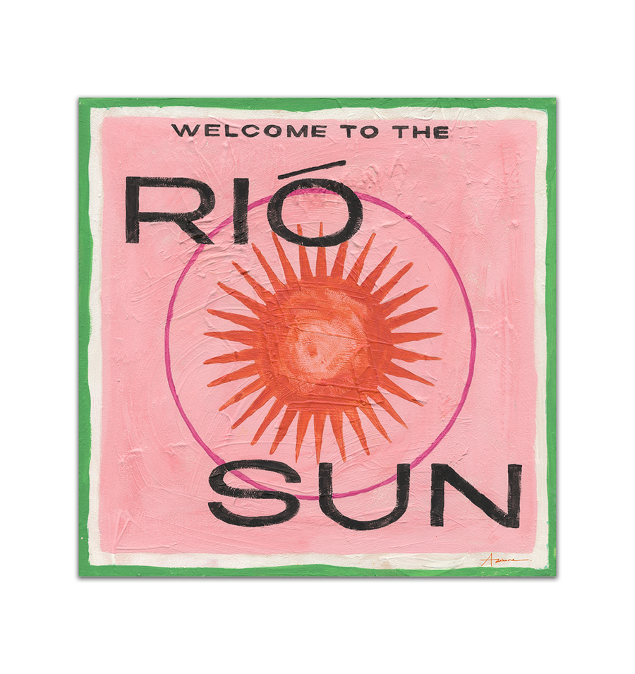 Rio Sun Limited Edition Framed Print