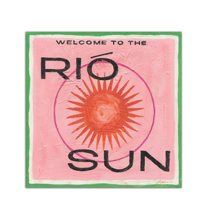 Rio Sun Limited Edition Framed Print