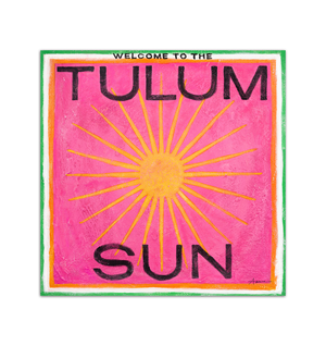 The Tulum Sun Limited Edition Framed Print
