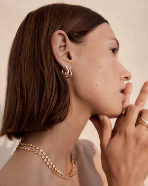 Reflection Chain Necklace - Gold