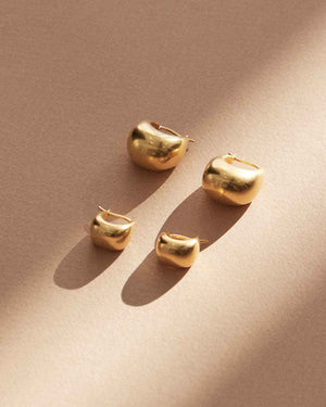 Tresor Hoops Medium - Gold
