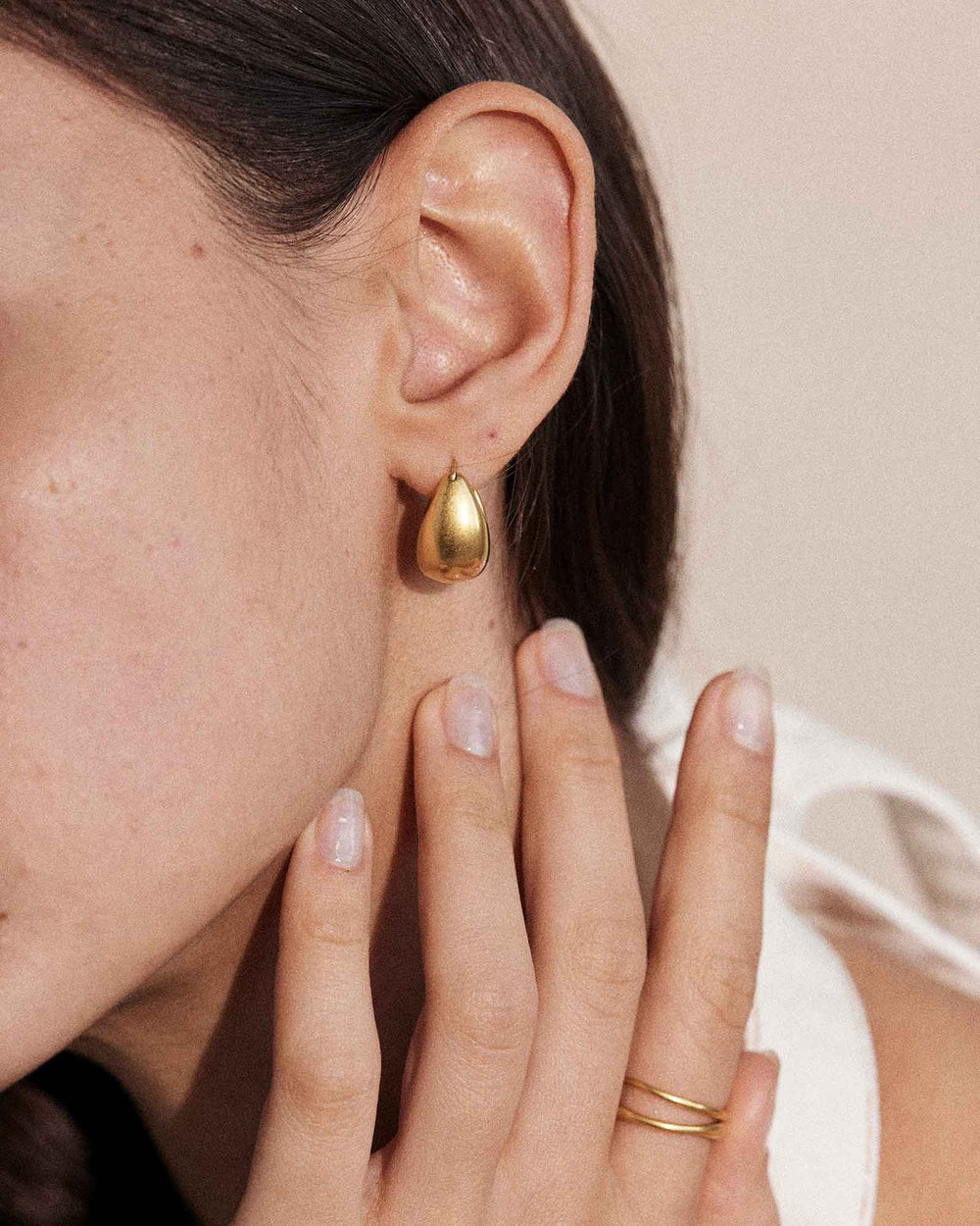 Tresor Hoops Medium - Gold